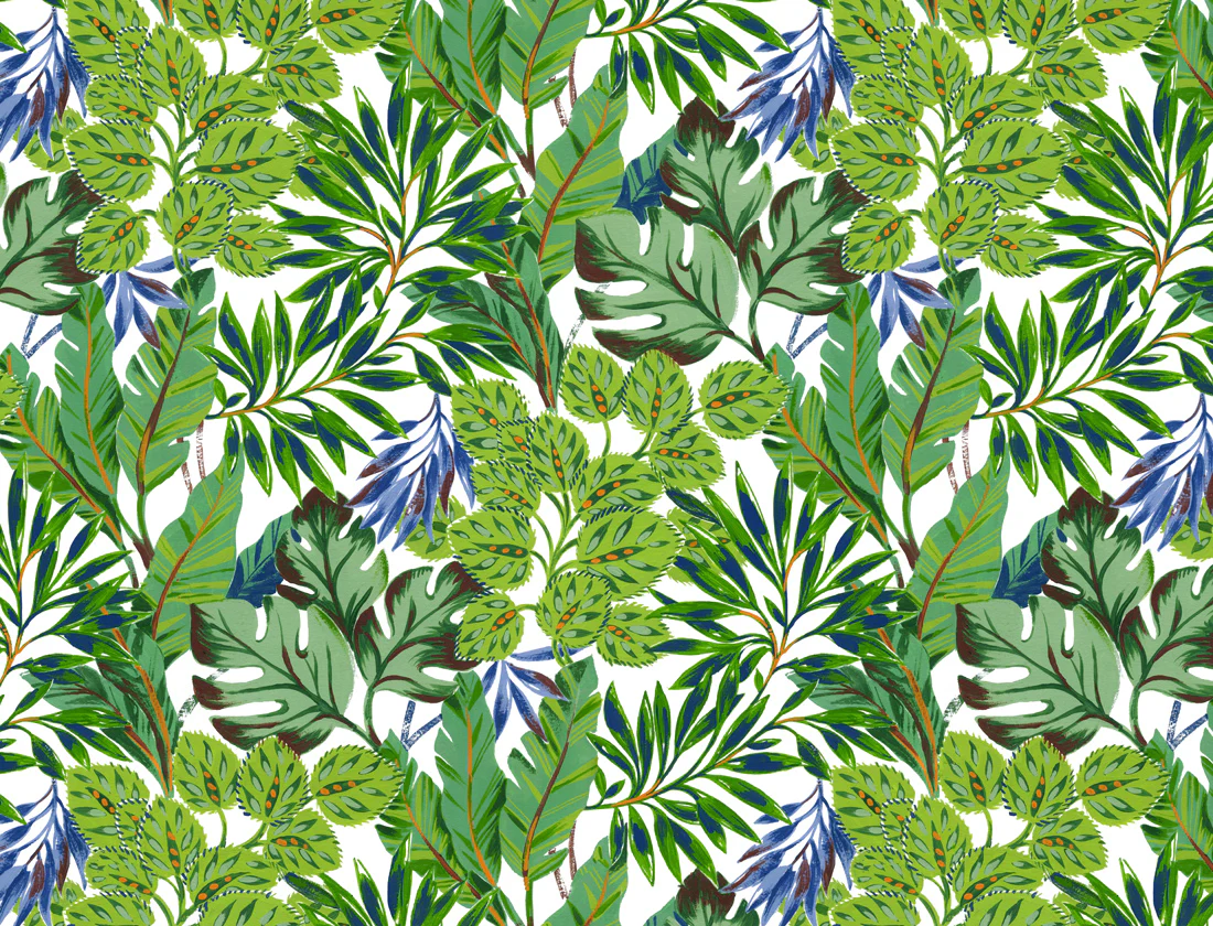 JUNGLE CHINTZ Dim.50x70cm/750-850°C